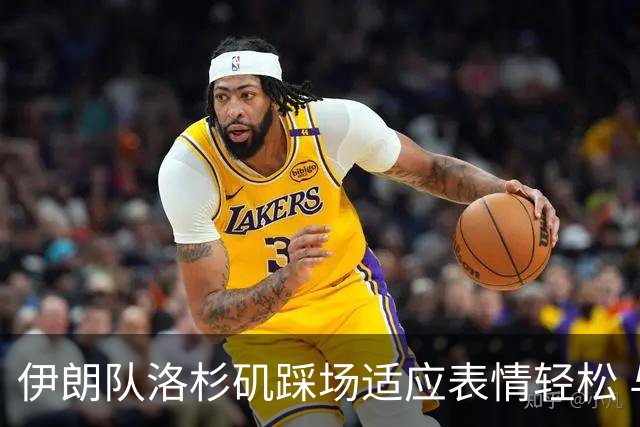 伊朗队洛杉矶踩场适应表情轻松 与挡板外记者们挥手致意